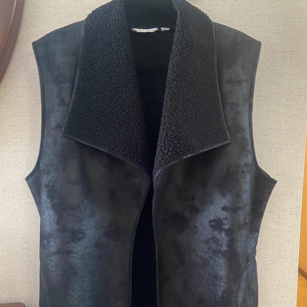 Suede looking boutique vest-Absolutely beautiful!